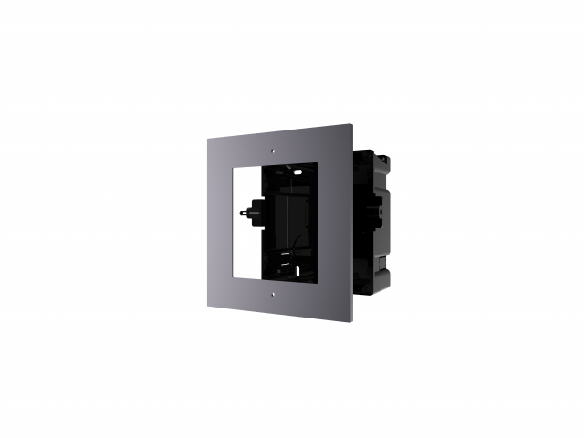 Рамка монтажная на 1 модуль Hikvision DS-KD-ACF1/Plastic