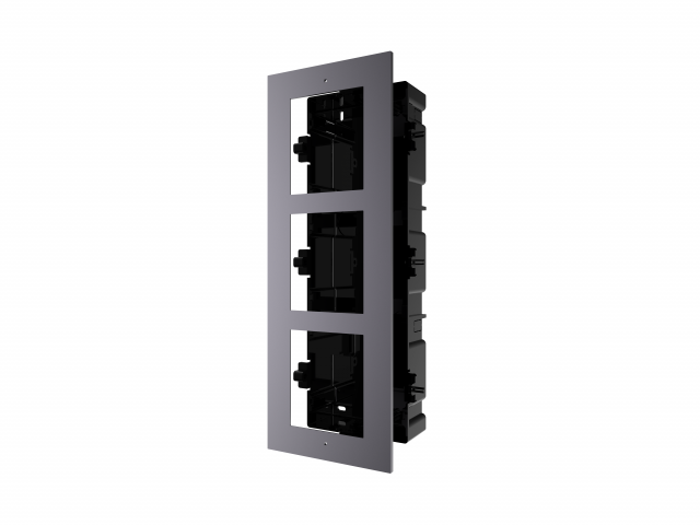 Рамка монтажная на 3 модуля Hikvision DS-KD-ACF3/Plastic