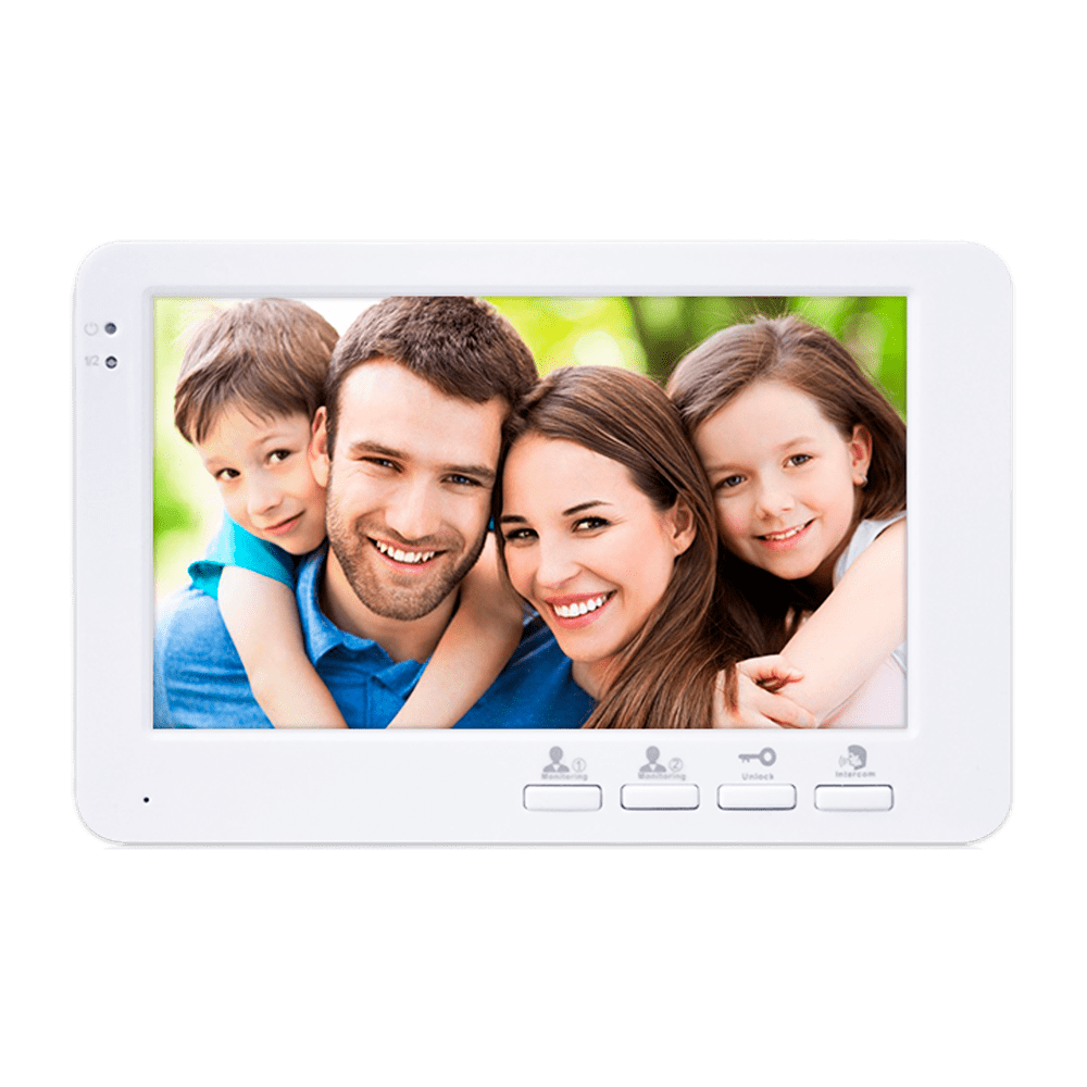 Монитор видеодомофона SatVision SVM-716 AMD (white)