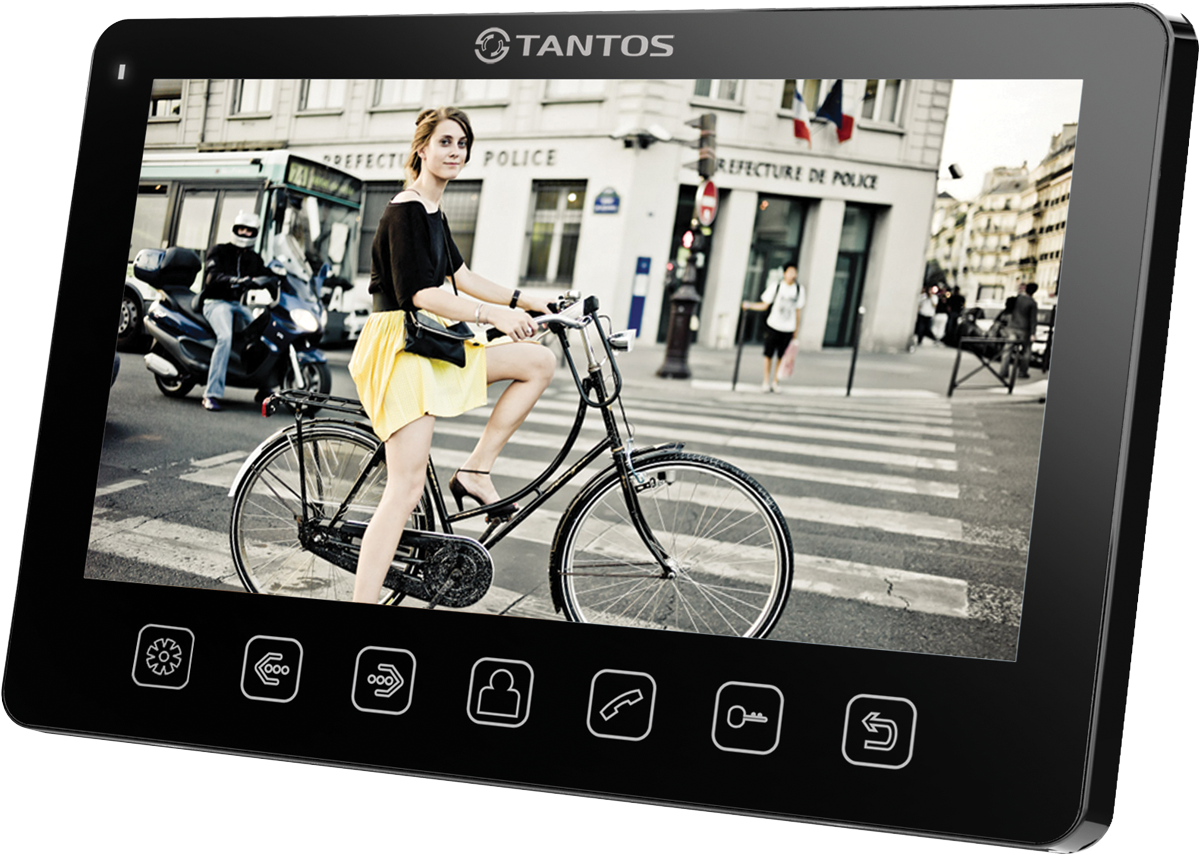 Монитор видеодомофона Tantos Amelie Slim (Black)