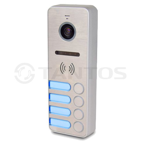 Вызывная панель Tantos iPanel 2 на 4 аб. (Metal)