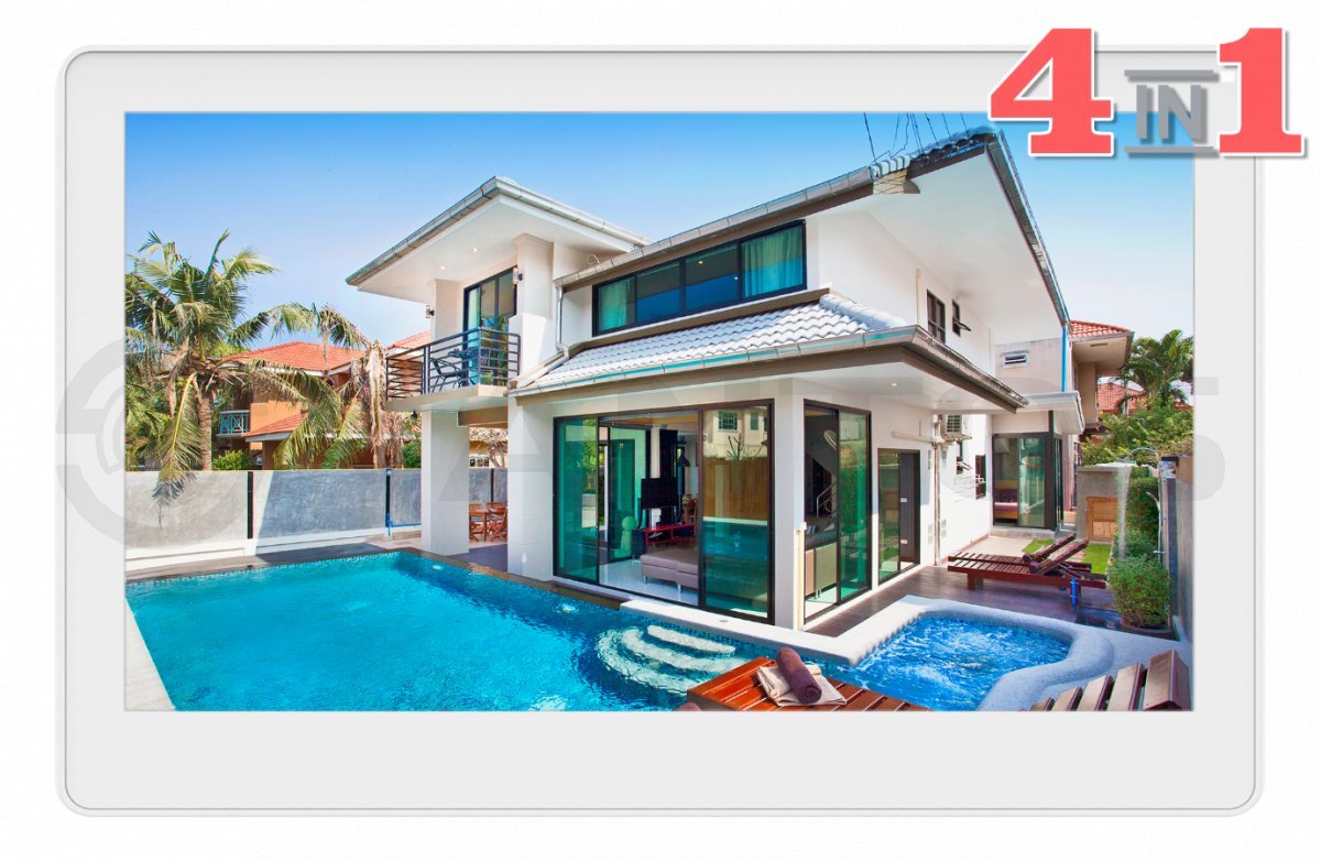 Монитор видеодомофона Tantos NEO HD SE Tuya (White)