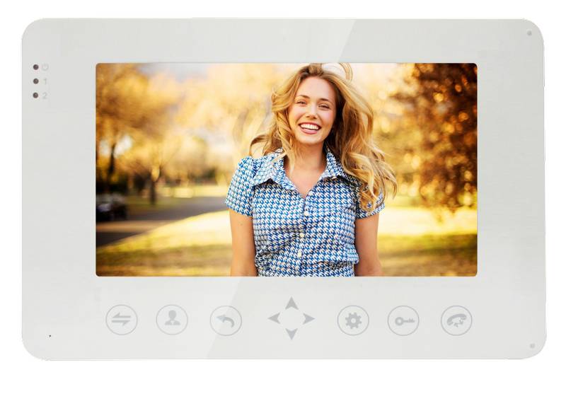 Монитор видеодомофона AltCam VDP71M(W)