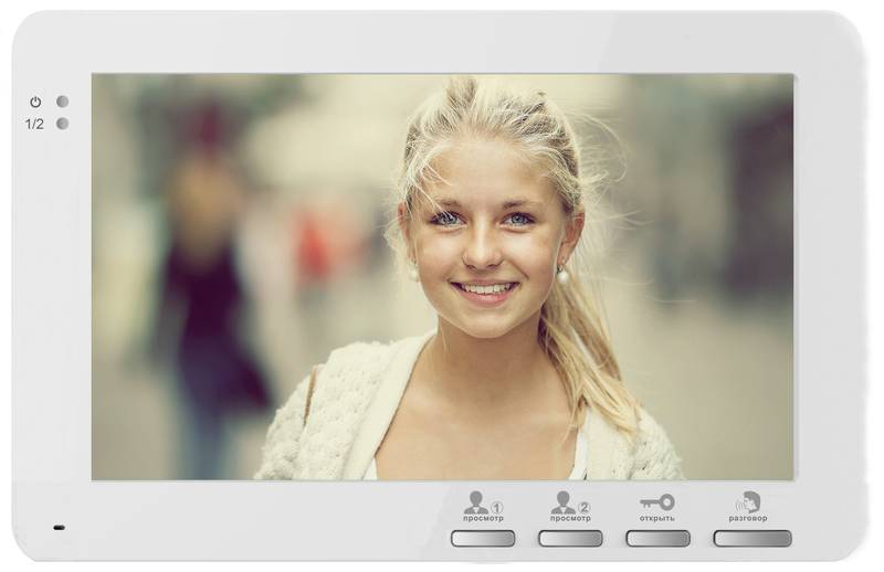 Монитор видеодомофона AltCam VDP71(W)