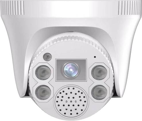 IP Видеокамера HIVIDEO HI-IPB500S30SW 2,8мм  5MP WI-FI+SD