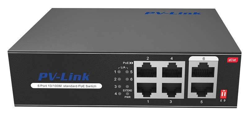PoE коммутатор PV-Link PV-POE04F2WD