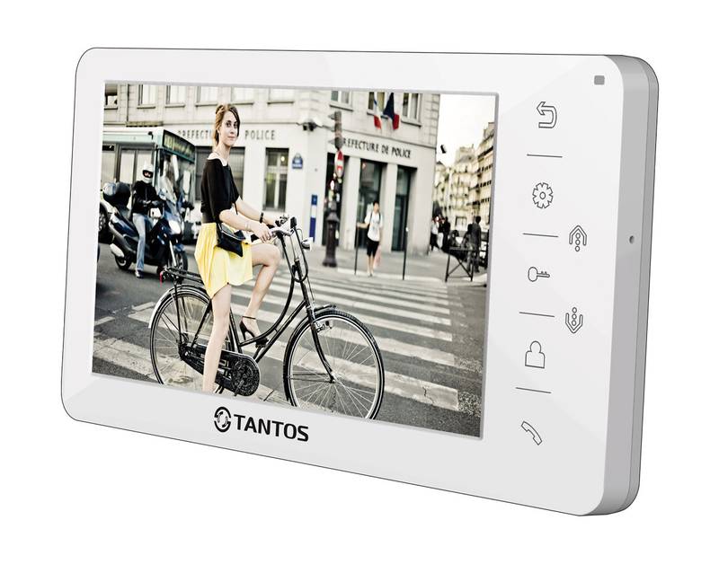 Монитор видеодомофона Tantos Amelie VZ (white)