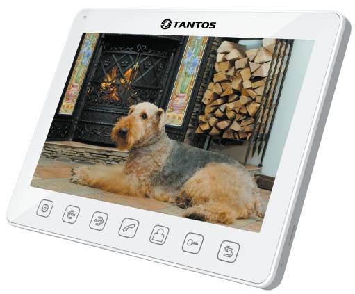 Монитор видеодомофона Tantos Sherlock VZ (white)