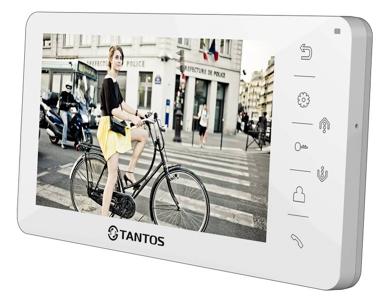 Монитор видеодомофона Tantos Amelie HD (white)