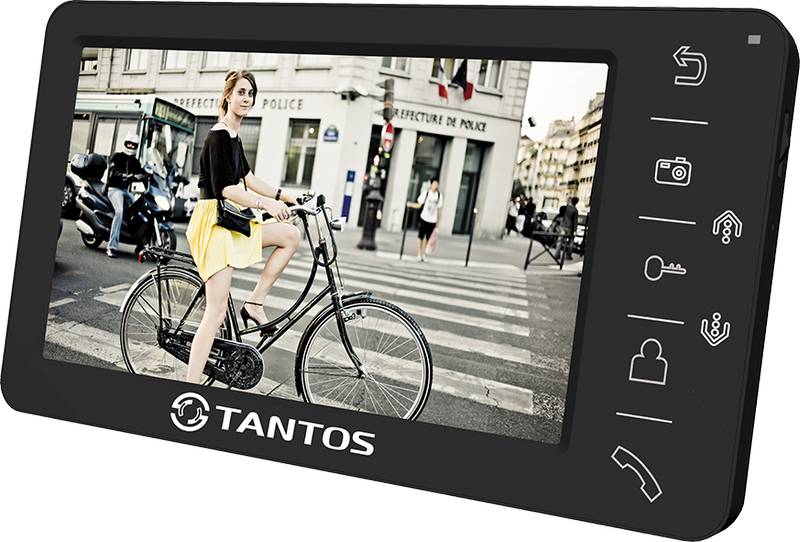 Монитор видеодомофона Tantos Amelie - SD VZ (black)